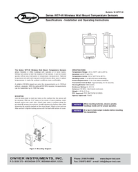 Thumbnail of document Manual - WTP-W Wireless Wall Mount Temperature Sensor